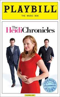 The Heidi Chronicles Limited Edition Official Opening Night Playbill 